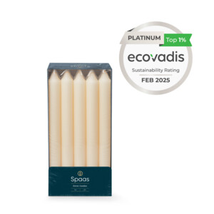 SPAAS Huishoudkaars Ivoor 21/240 mm ± 8 branduren - 5.59 euro
