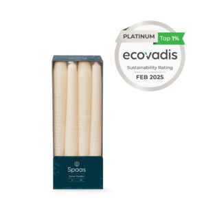 SPAAS Dinerkaarsen Ivoor 23/250 mm ± 8 branduren - 5.65 euro