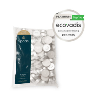 SPAAS Theelichten zak ± 4,5 branduren - 7.99 euro