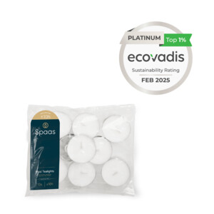 SPAAS Maxi theelichten zak ± 10 branduren - 3.19 euro