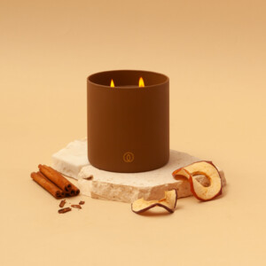 SPAAS Glow Geurkaars 2-wiek Appel en Kaneel ± 55 branduren - 13.99 euro