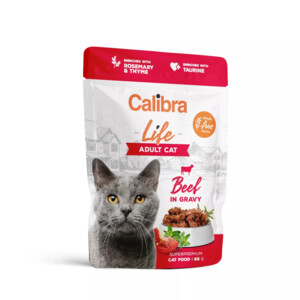 28x Calibra Life Adult Kattenvoer Nat Rund