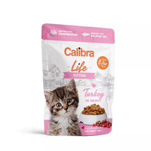 28x Calibra Life Kitten Kattenvoer Nat Kalkoen
