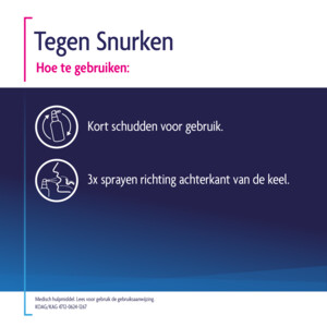 Shiepz Tegen Snurken Keelspray - 22.99 euro