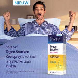 Shiepz Tegen Snurken Keelspray - 22.99 euro