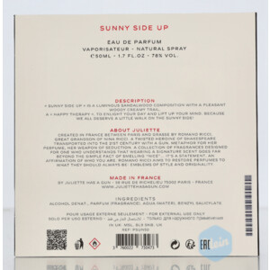 Juliette Has a Gun Eau de Parfum Sunny Side Up - 54.99 euro