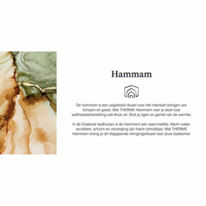 Therme Handzeep Hammam - 4.49 euro