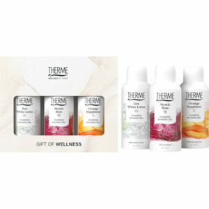 Therme Foaming Shower Favorites Geschenkset Orange Happiness + Zen White Lotus + Mystic Rose - 11.99 euro