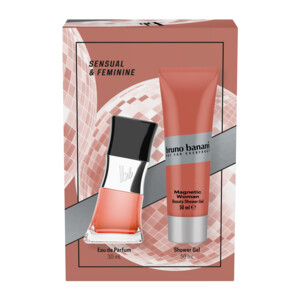 Bruno Banani Magnetic Woman Geschenkset - 16.49 euro