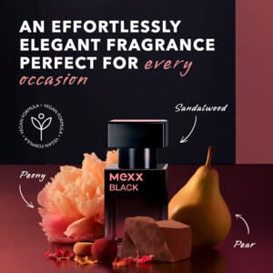 Mexx Black for Woman Eau de Toilette - 17.75 euro