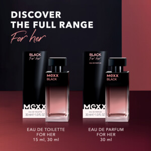Mexx Black for Woman Eau De Parfum - 20.39 euro
