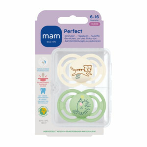 MAM Fopspeen Perfect Silikon 6-16 mnd Universeel - 11.29 euro