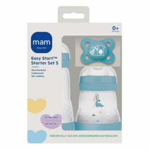 MAM Babyfles Starter Set Easy Start Anti-Colic Blauw S - 19.55 euro