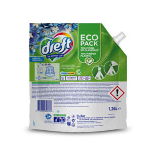 6x Dreft Vloeibaar Wasmiddel Ochtendfris Navulverpakking 28 Wasbeurten - 29.97 euro
