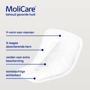 Molicare Premium Men Pad 4 Druppels 546 ml Absorptie - 5.99 euro