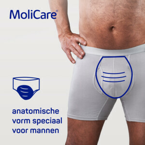 Molicare Premium Men Pad 4 Druppels 546 ml Absorptie - 5.99 euro
