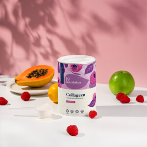Nutribites Collageen Framboos Poeder - 35 euro
