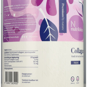 2x Nutribites Collageen Naturel Poeder - 67.36 euro