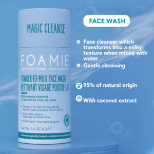 Foamie Powder-to-Milk Face Wash Magic Cleanse - 13.55 euro