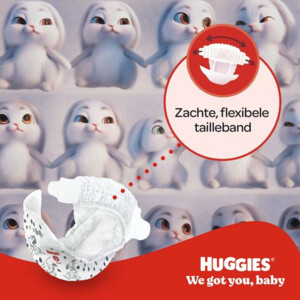 3x Huggies Little Movers Luiers Maat 3 (4 - 9 kg) - 45.55 euro