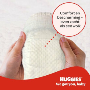 3x Huggies Little Movers Luiers Maat 4 (7 - 18 kg) - 37.99 euro