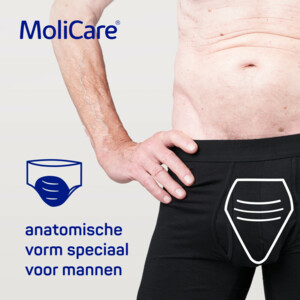 4x Molicare Premium Men Pad 2 Druppels 330 ml Absorptie - 25.19 euro