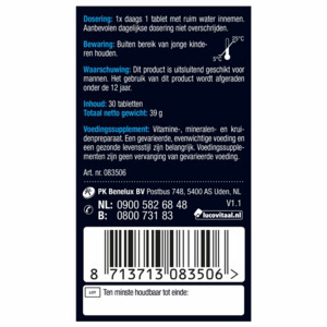 Lucovitaal Testosteron Mannen Support - 12.99 euro