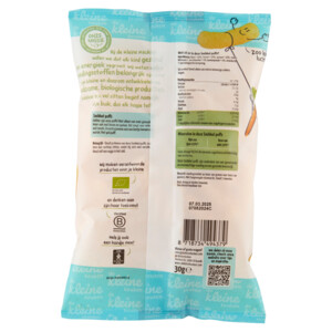 6x de Kleine Keuken Bio Smikkel Puffs Banaan & Wortel - 10.7 euro