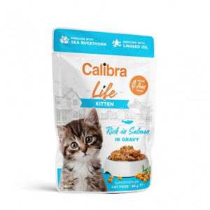 Calibra Life Kitten Kattenvoer Nat Zalm