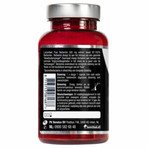 Lucovitaal Berberine Puur 500 mg - 29.99 euro
