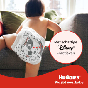 3x Huggies Little Movers Luiers Maat 6 (15 - 30 kg) - 45.99 euro
