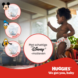 Huggies Little Movers Luierbroekjes Maat 4 (9 - 14 kg) - 58.99 euro