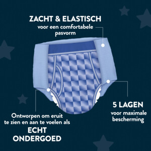 3x Huggies Absorberende Luierbroekjes Boy 13+ jaar - 21.2 euro