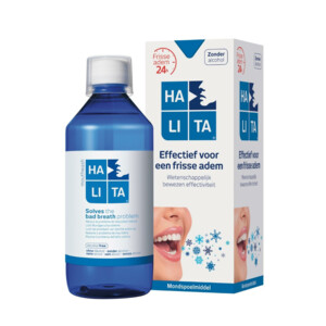 3x Halita Mondwater Frisse Adem - 31.39 euro