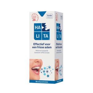 3x Halita Mondwater Frisse Adem - 31.39 euro