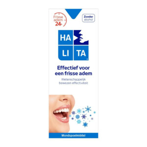 3x Halita Mondwater Frisse Adem - 31.39 euro