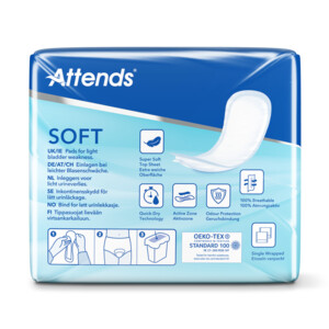 2x Attends Soft Extra 3 - 4.52 euro