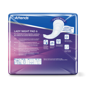 Attends Lady Night Pads - 14.89 euro