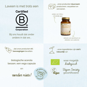 Laveen Vitamine C Acerola Biologisch - 13.79 euro