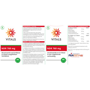 2x Vitals NDR 760 mg - 48.95 euro