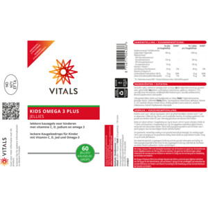 Vitals Kids Omega 3 Plus Jellies - 25.15 euro