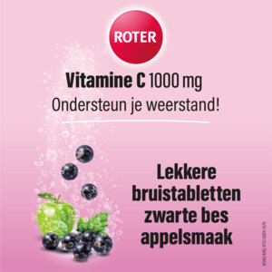 Roter Vitamine C 1000 mg Appel- Zwarte Bes - 5.99 euro