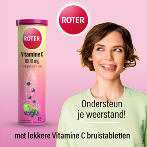 Roter Vitamine C 1000 mg Appel- Zwarte Bes - 5.99 euro