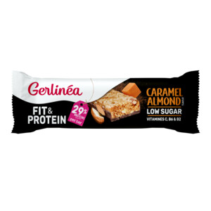 16x Gerlinea Fit & Protein Reep Caramel Almond - 30.39 euro