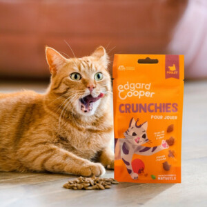 Edgard & Cooper Adult Crunchies Kattensnack Kip 50 gr