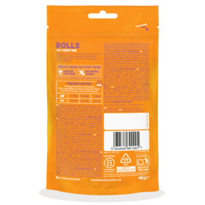 Edgard & Cooper Adult Rolls Kattensnack Kip & Kalkoen 45 gr