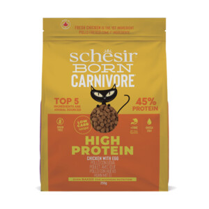 Schesir Born Carnivore Kattenvoer Chicken & Egg