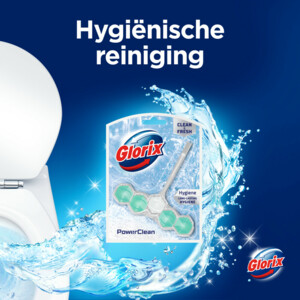 Glorix Toiletblok Power Clean Hygiëne - 1.45 euro