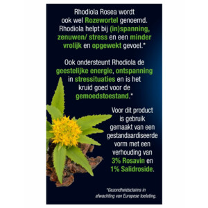 Lucovitaal Rhodiola Rosea - 12.99 euro