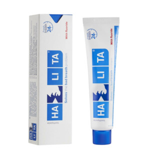 12x Halita Tandpasta Fluoride - 60.99 euro